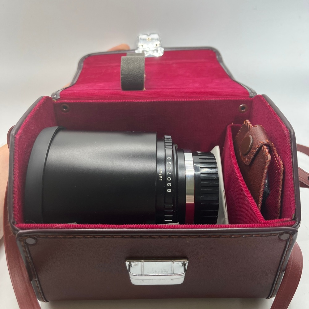 Tokina TM 500‎ Mirror Lens 500mm f/8 for Minolta with Case Japan Vintage OS